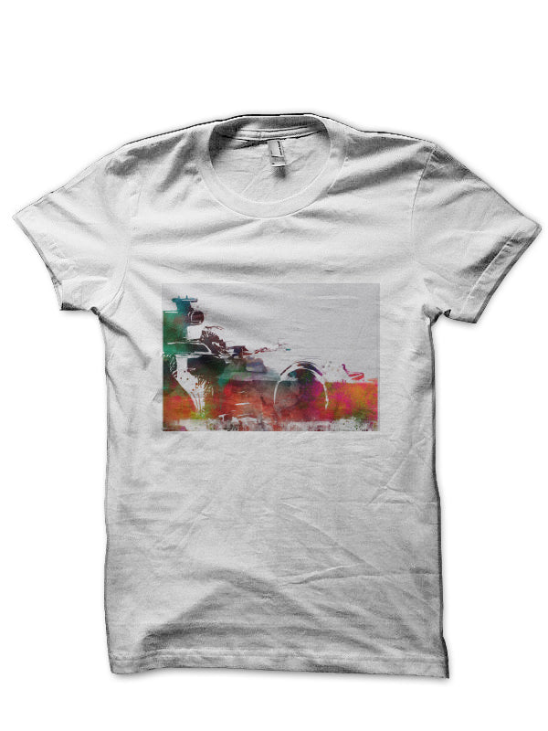 Formula 1 White T-Shirt Style001 Hoodie, Sweatshirt | CoreVibeTees.com
