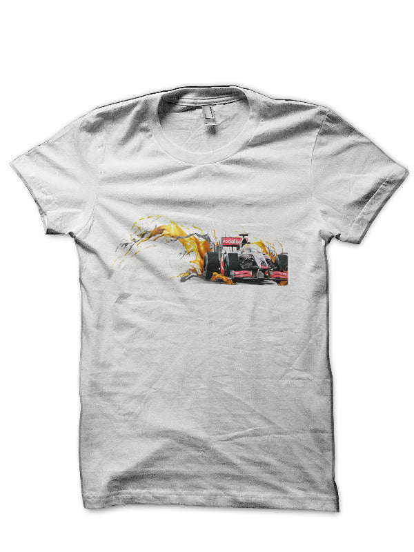 Formula 1 White T-Shirt Hoodie, Sweatshirt | CoreVibeTees.com