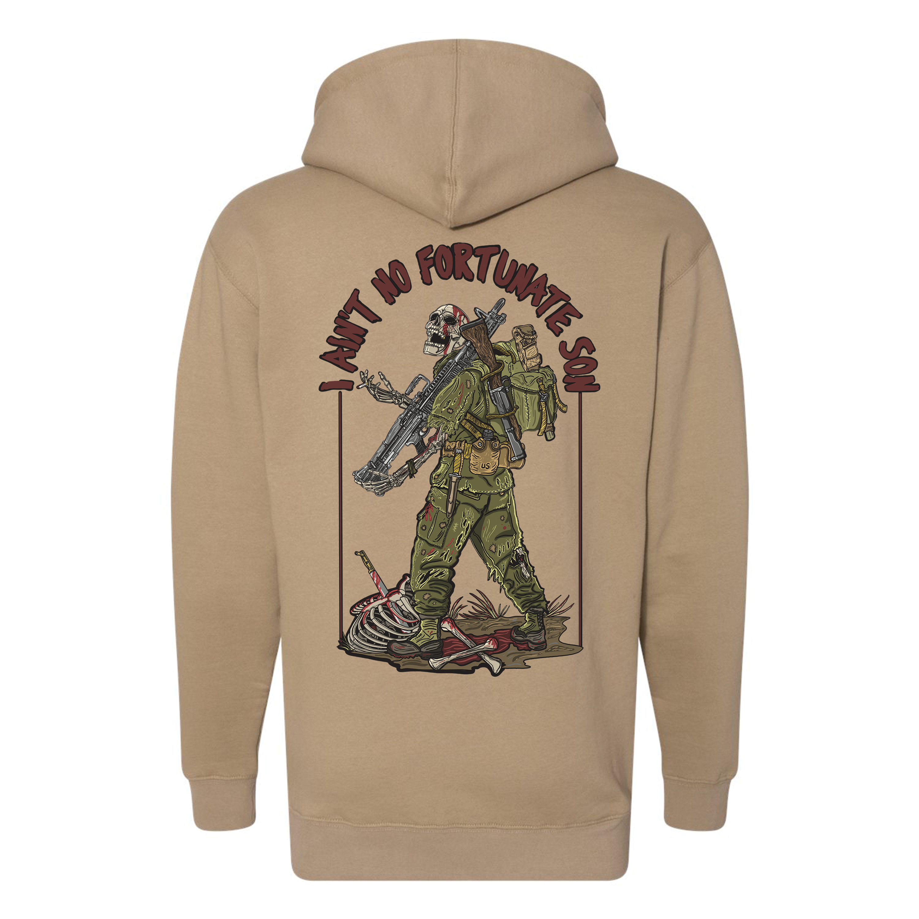 Fortunate Son Hoodie T-Shirts, Sweatshirt | CoreVibeTees.com (Image 3)