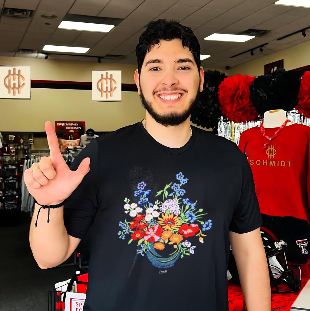 Found Bouquet Flowers Bueckers Fan shirt