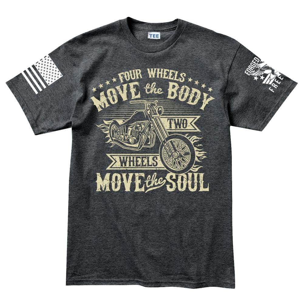 Four Wheels Move The Body Men's T-shirt Style001 Hoodie, Sweatshirt | CoreVibeTees.com (Image 2)