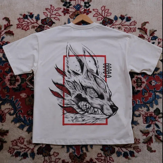 Fox Devil - Chainsaw Man 2 sides T-shirt, Anime shirt, Japanese Anime, Birthday Gift