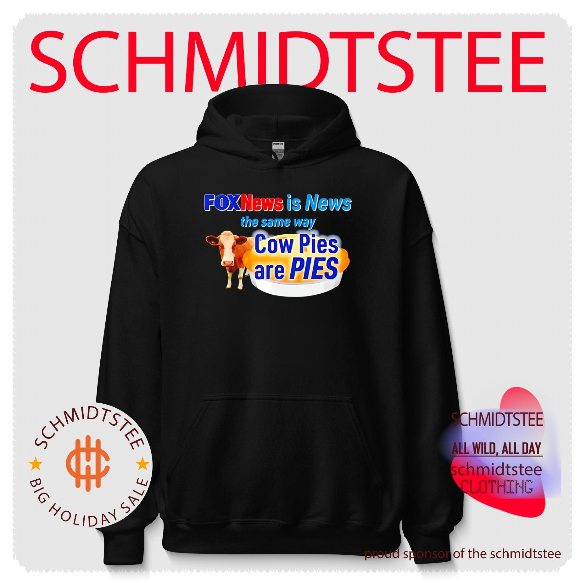 FoxNews is News the same way Cow Pies are PIES funny illustration shirt