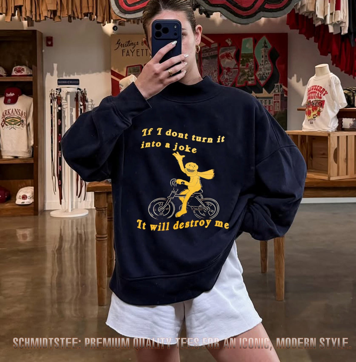 Fozzie Bear If I Don’t Turn It into a Joke It Will Destroy Me shirt