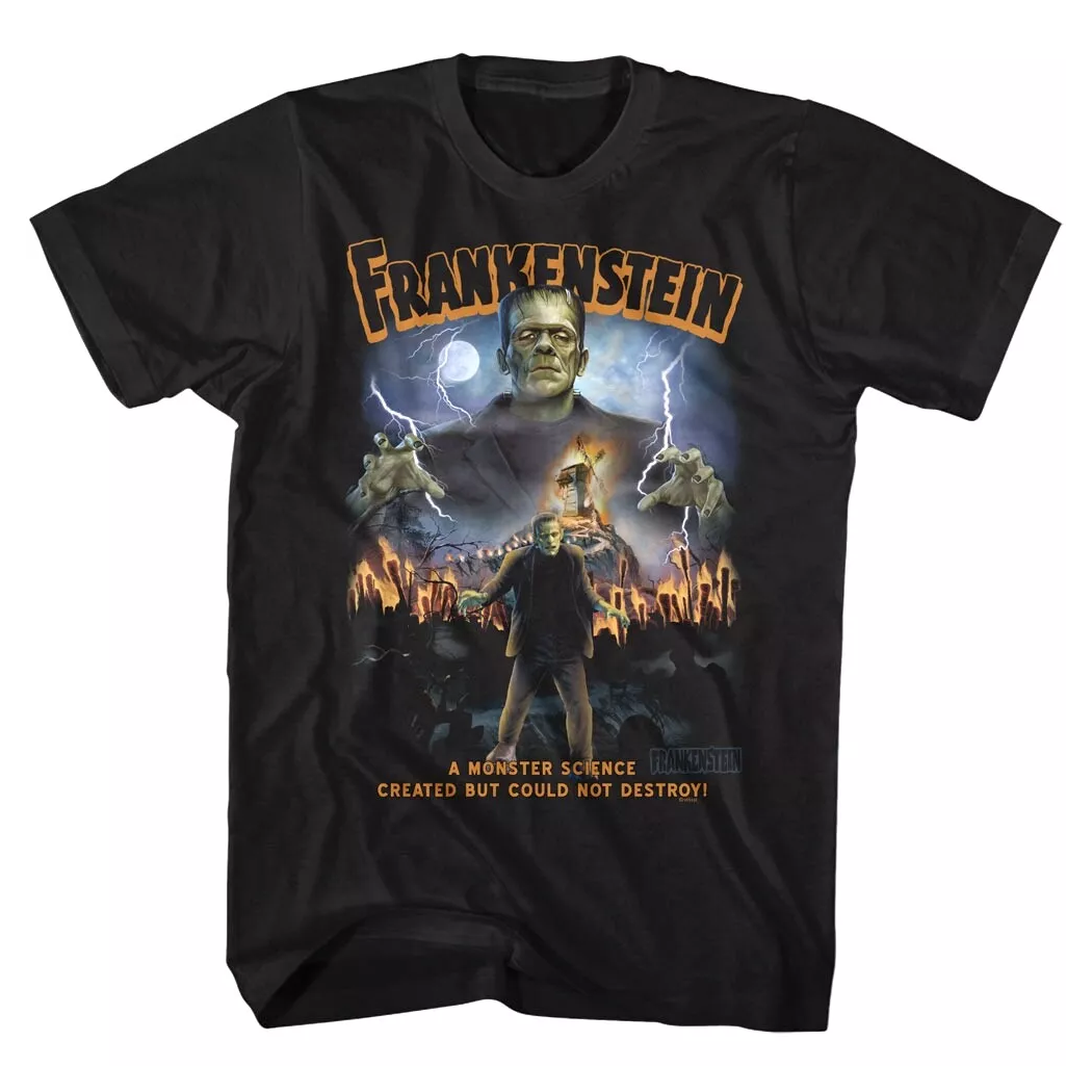 Frankenstein A Monster Science T-Shirt Hoodie, Sweatshirt | CoreVibeTees.com