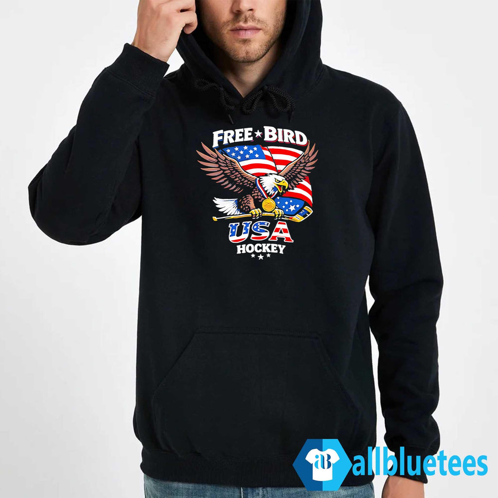 Free Bird USA Hockey Shirt