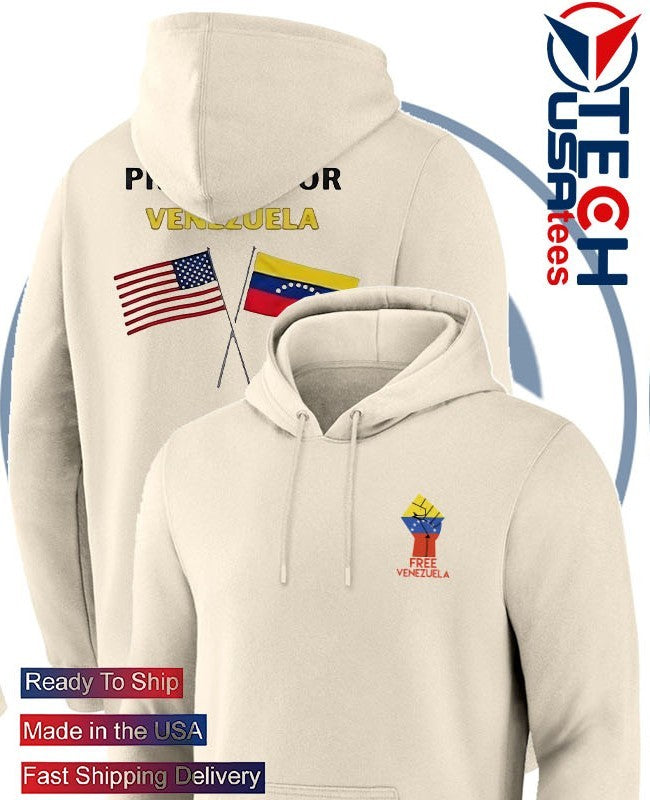 Free for Venezuela hand fist flag shirt