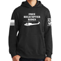 Free Helicopter Rides Hoodie Style001 T-Shirts, Sweatshirt | CoreVibeTees.com (Image 1)