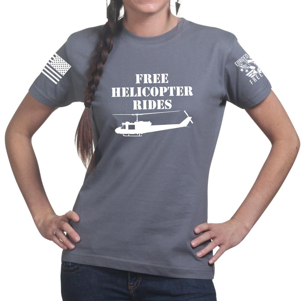 Free Helicopter Rides Ladies T-shirt Style001 Hoodie, Sweatshirt | CoreVibeTees.com (Image 2)