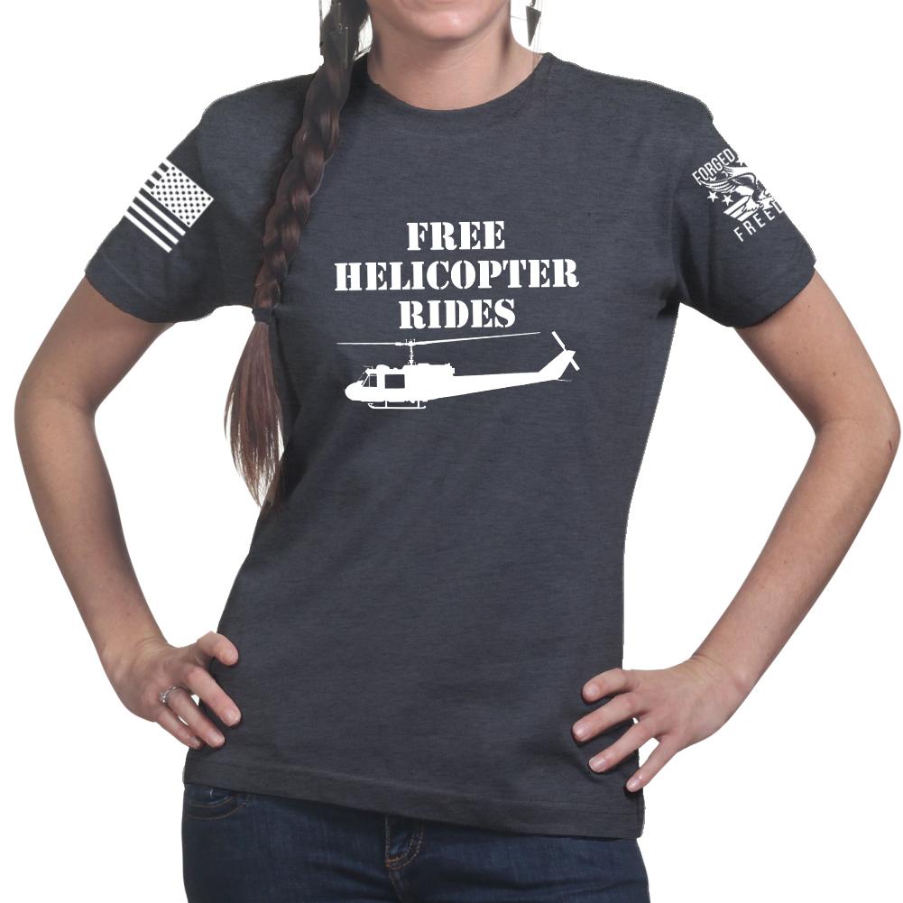 Free Helicopter Rides Ladies T-shirt Style001 Hoodie, Sweatshirt | CoreVibeTees.com (Image 3)