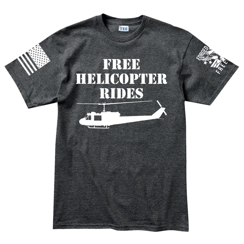 Free Helicopter Rides Men's T-shirt Style001 Hoodie, Sweatshirt | CoreVibeTees.com (Image 2)