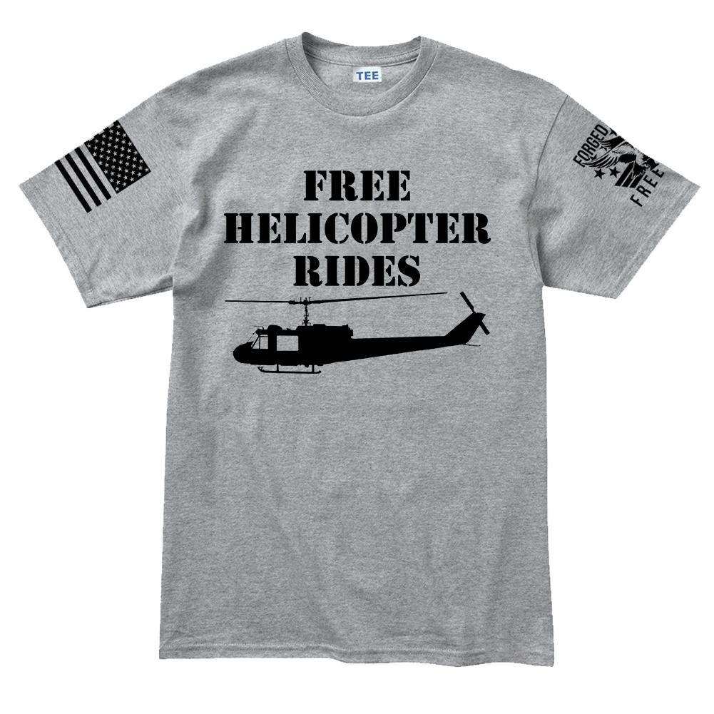 Free Helicopter Rides Men's T-shirt Style001 Hoodie, Sweatshirt | CoreVibeTees.com (Image 3)