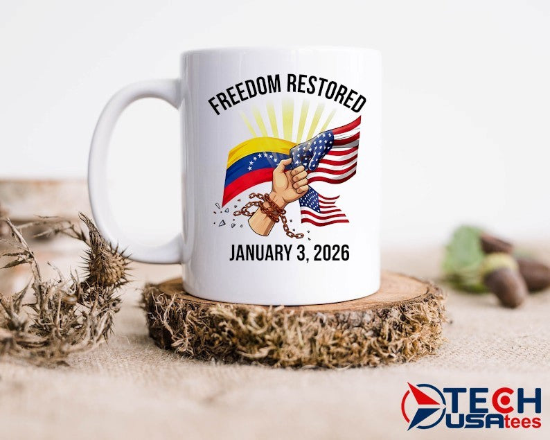Freedom Restored Venezuela 2026 Operation Absolute Resolve January 3 shirt