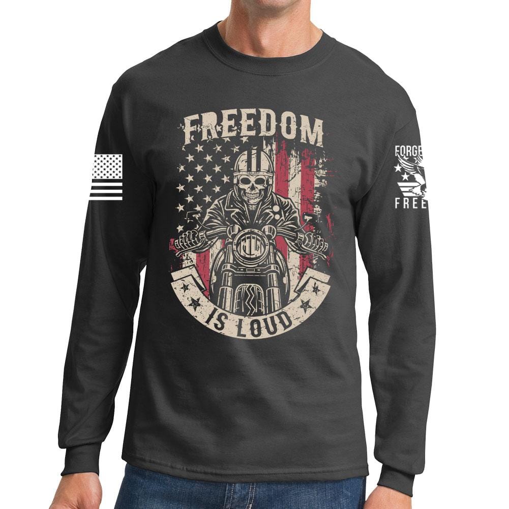 Freedom is Loud Long Sleeve T-shirt Style001 Hoodie, Sweatshirt | CoreVibeTees.com (Image 2)