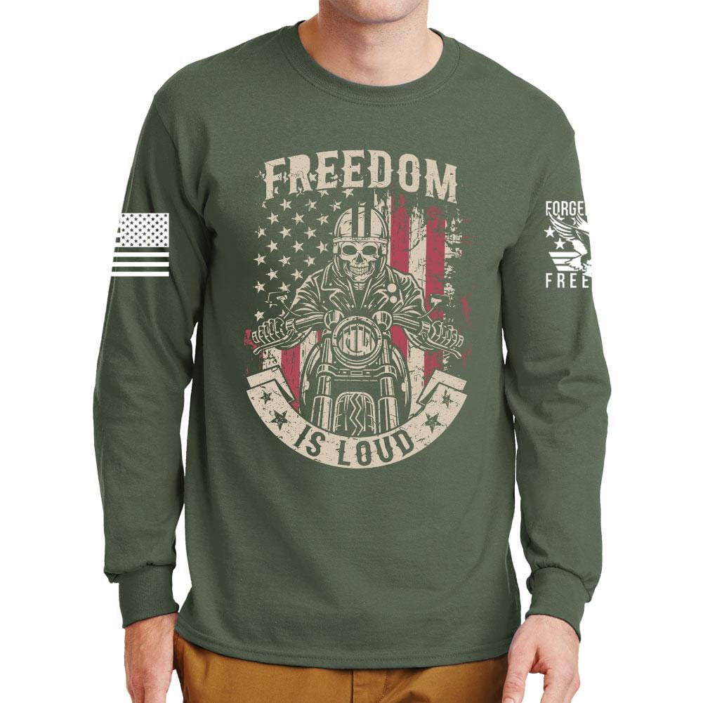 Freedom is Loud Long Sleeve T-shirt Style001 Hoodie, Sweatshirt | CoreVibeTees.com (Image 5)