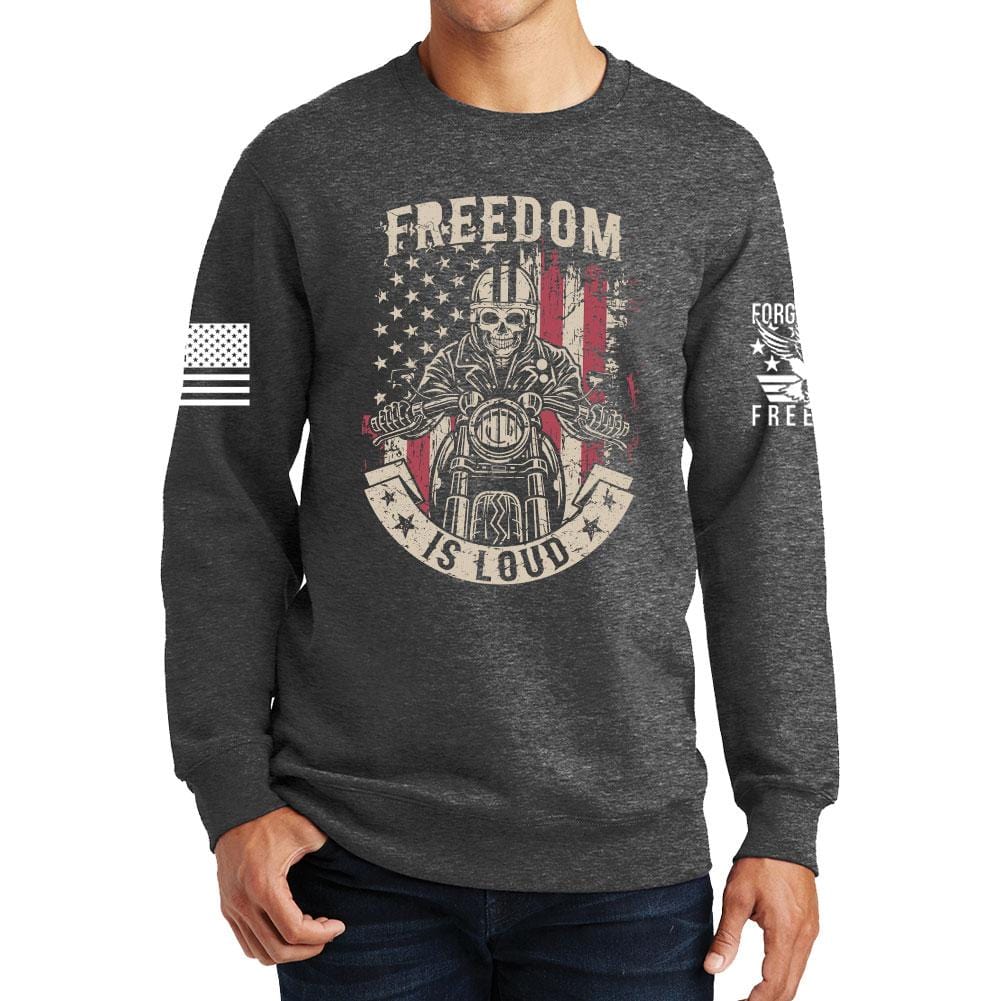 Freedom is Loud Sweatshirt Style001 T-Shirts, Hoodie | CoreVibeTees.com (Image 3)