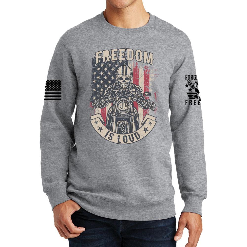 Freedom is Loud Sweatshirt Style001 T-Shirts, Hoodie | CoreVibeTees.com (Image 4)