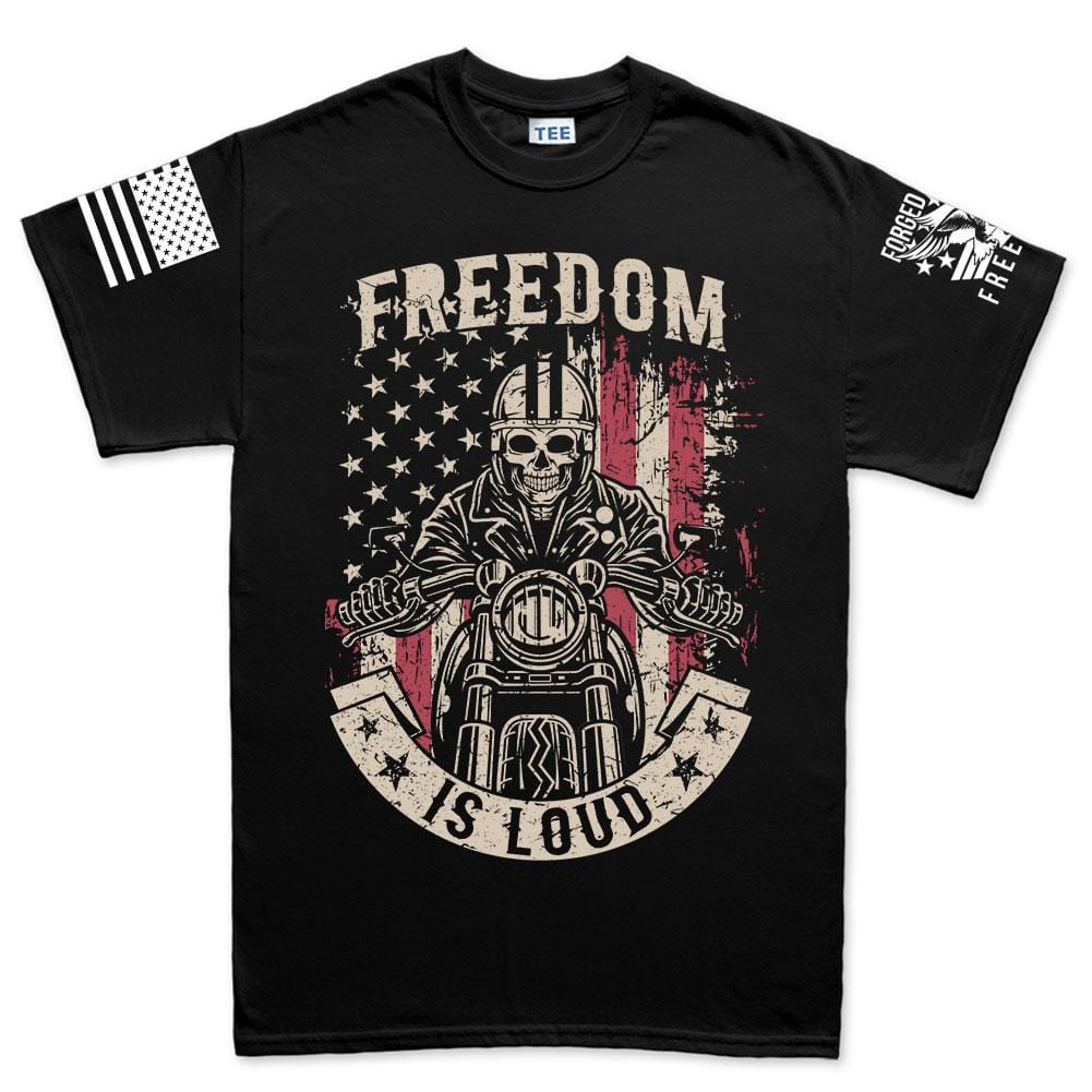 Freedom is Loud Men's T-shirt Style001 Hoodie, Sweatshirt | CoreVibeTees.com (Image 1)