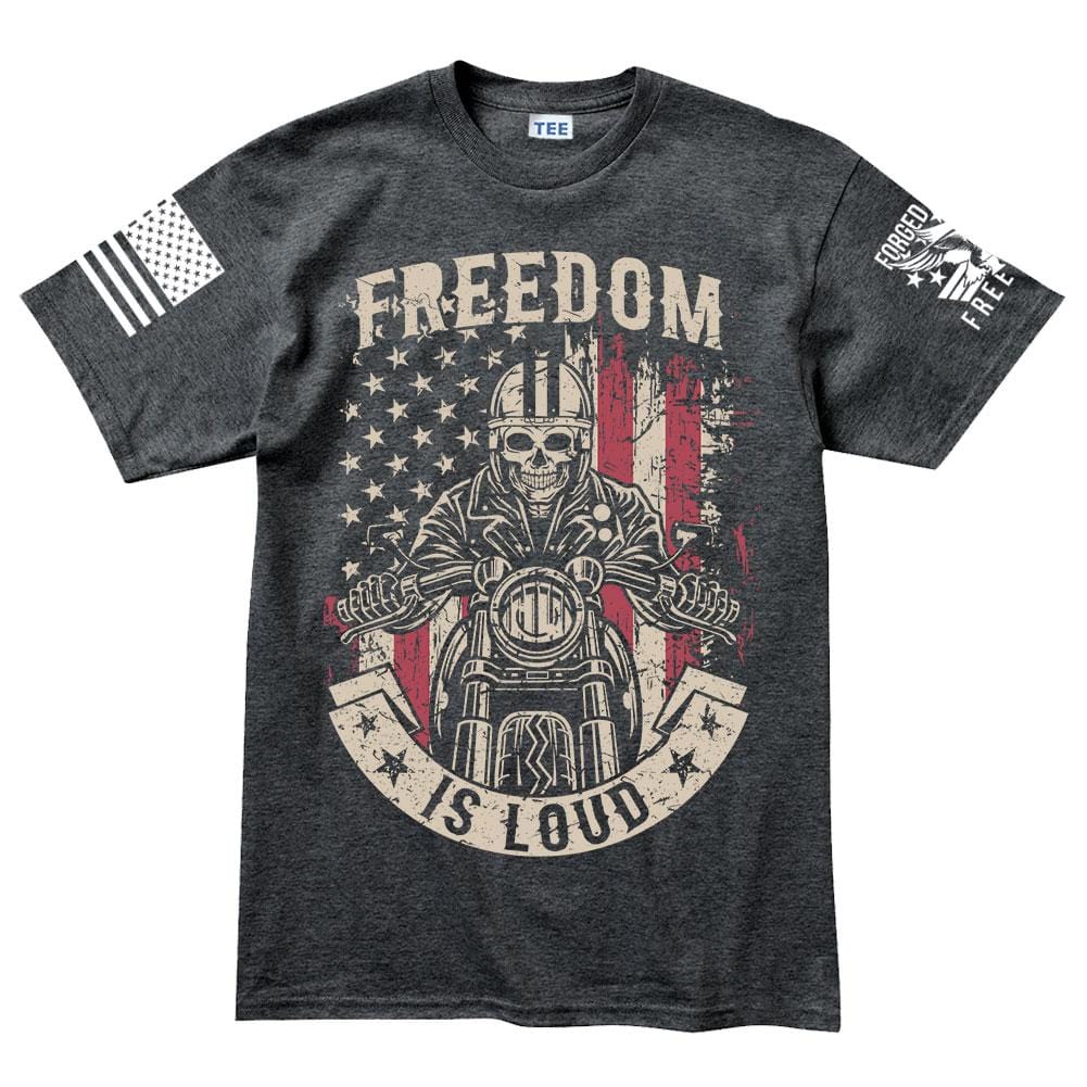 Freedom is Loud Men's T-shirt Style001 Hoodie, Sweatshirt | CoreVibeTees.com (Image 2)
