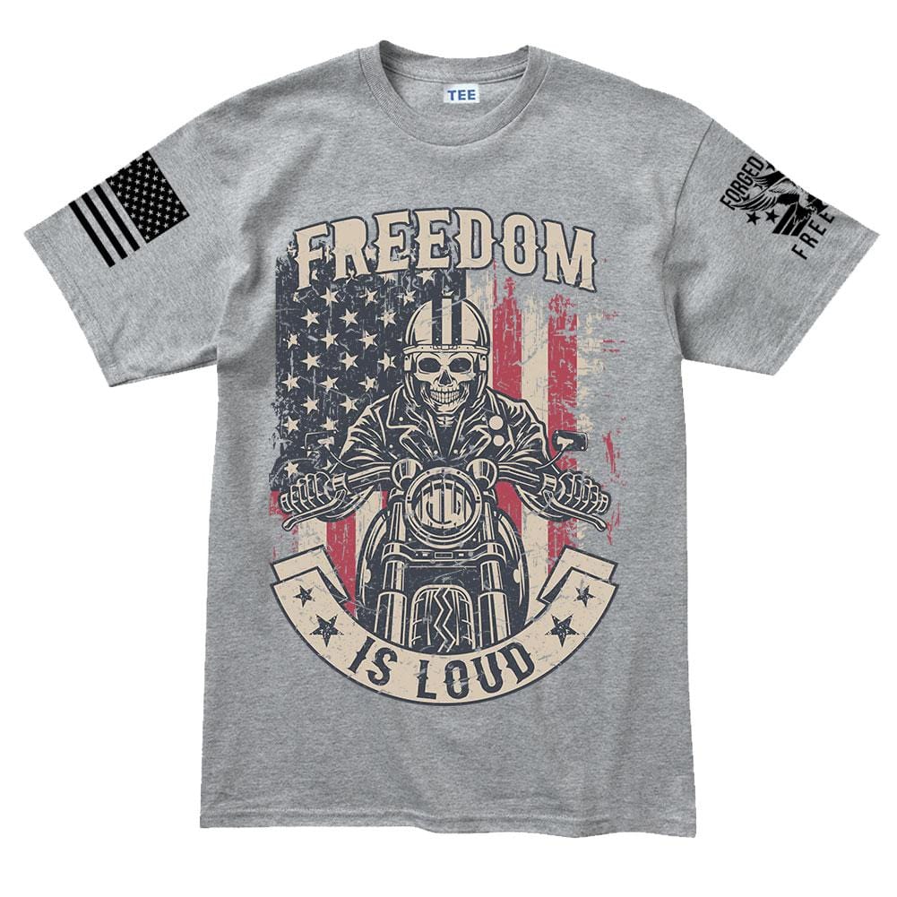 Freedom is Loud Men's T-shirt Style001 Hoodie, Sweatshirt | CoreVibeTees.com (Image 3)