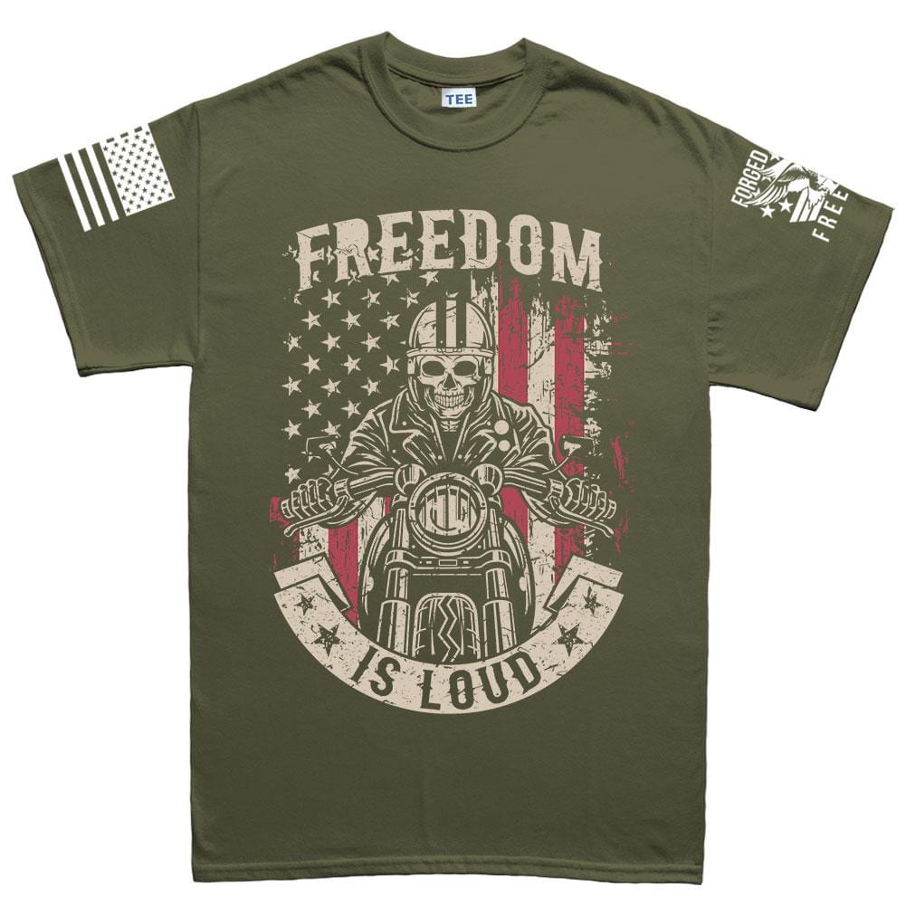 Freedom is Loud Men's T-shirt Style001 Hoodie, Sweatshirt | CoreVibeTees.com (Image 4)