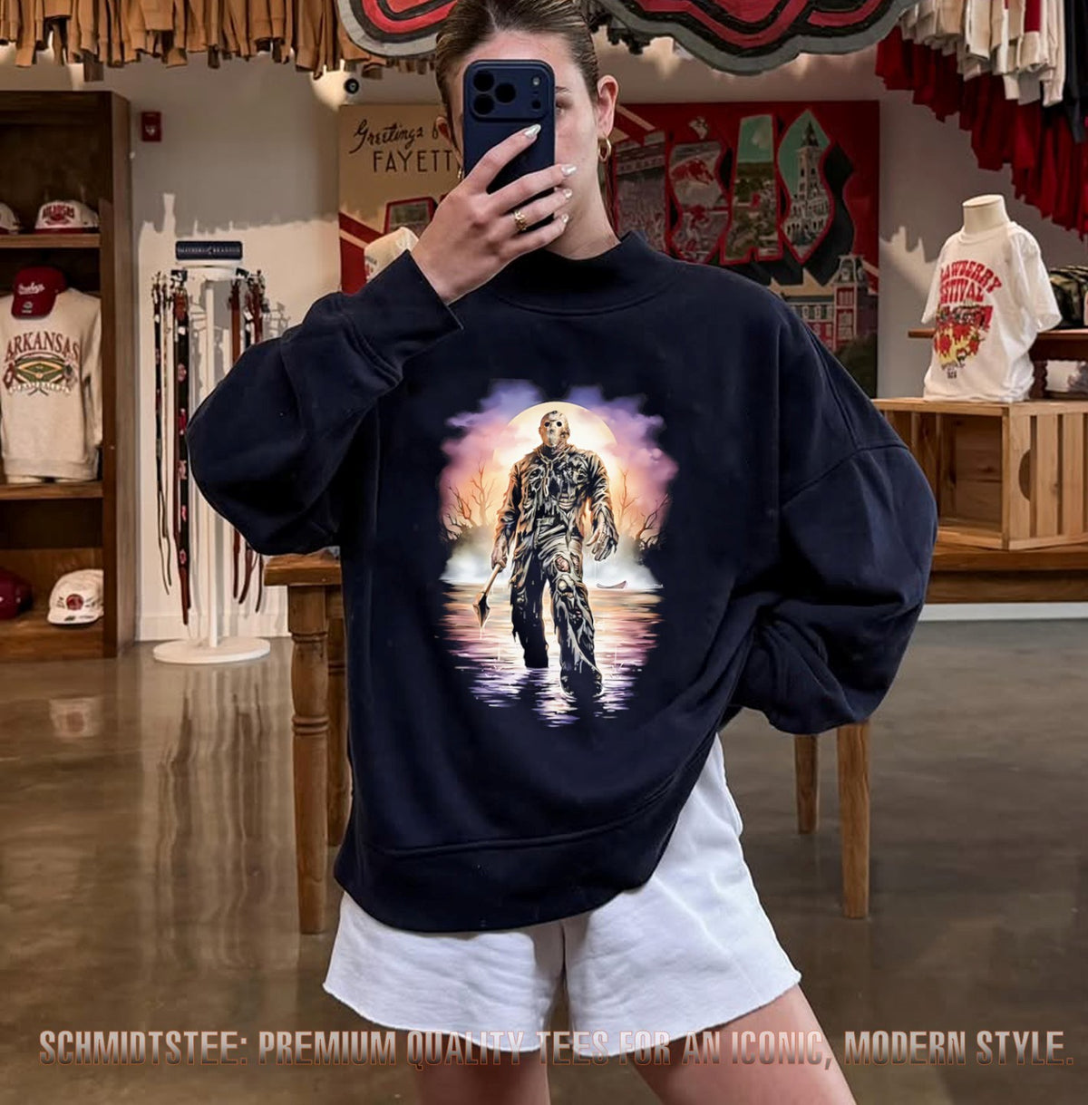 Friday the 13th Jason Voorhees horror Halloween shirt