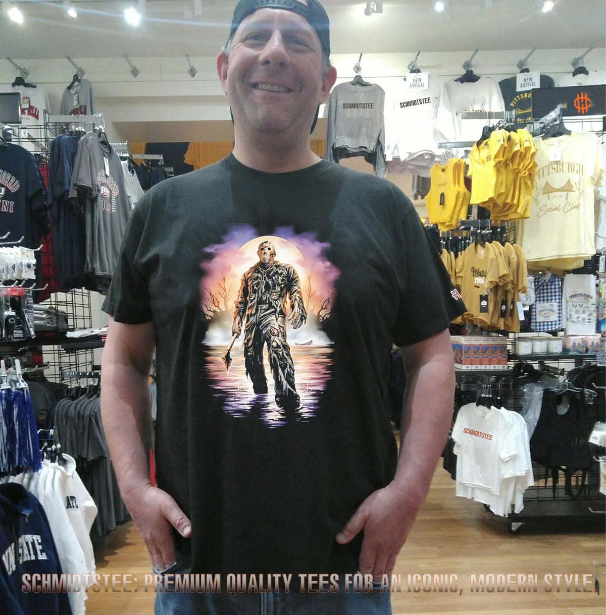 Friday the 13th Jason Voorhees horror Halloween shirt