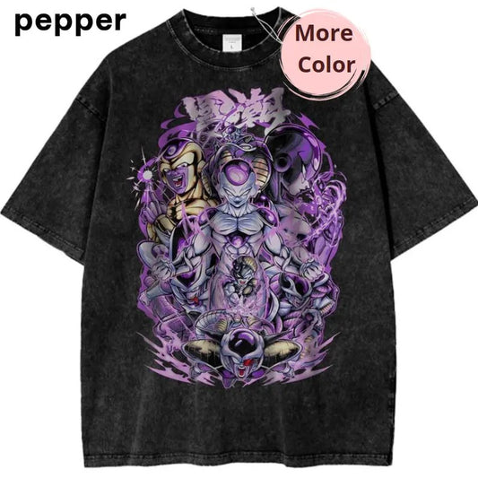 Frieza Dragon Ball Z Vintage Tee, Anime Shirt for Fans, anime Graphic Tee,  vintage clothing men, anime clothing, Menswear Top Shortsleeve Comfort