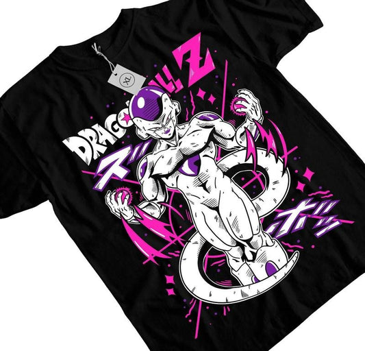 Frieza Freezer Dragon Ball Z Shirt All Size Anime Unisex T-shirt Menswear Top Polyester Underwear