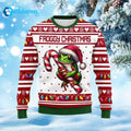 Froggy Christmas Ugly Sweater