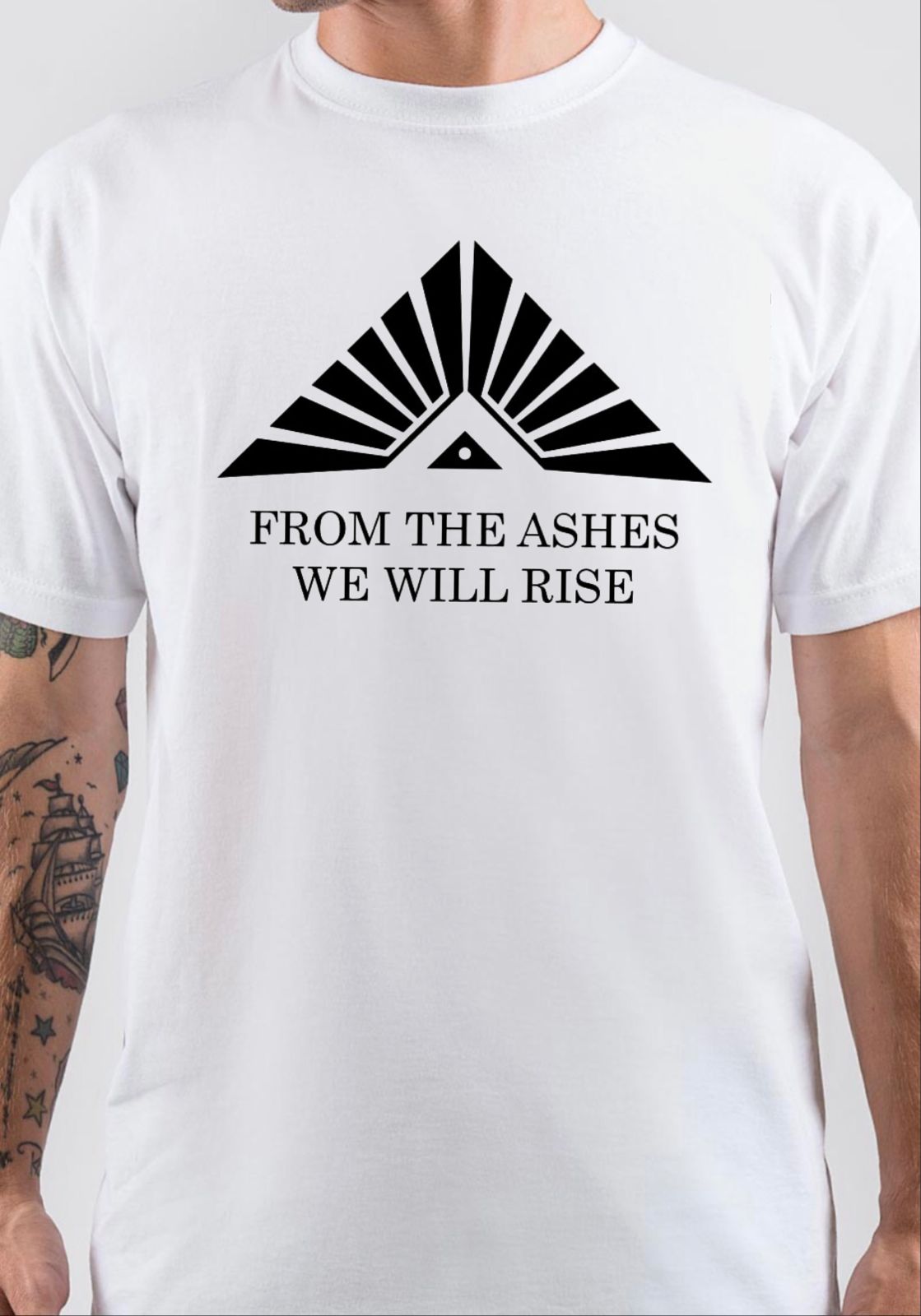 From The Ashes We Will Rise T-Shirt Hoodie, Sweatshirt | CoreVibeTees.com