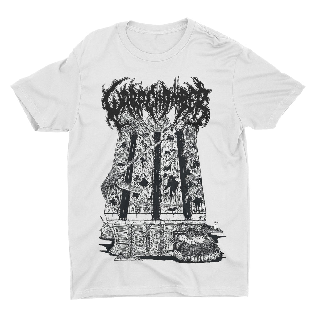 Warp Chamber - Implements Of Excruciation White t-shirt Hoodie, Sweatshirt | CoreVibeTees.com (Image 2)