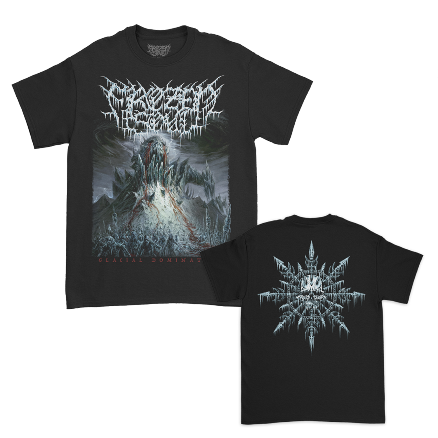 Glacial Domination Cover T-Shirt (Black) Hoodie, Sweatshirt | CoreVibeTees.com