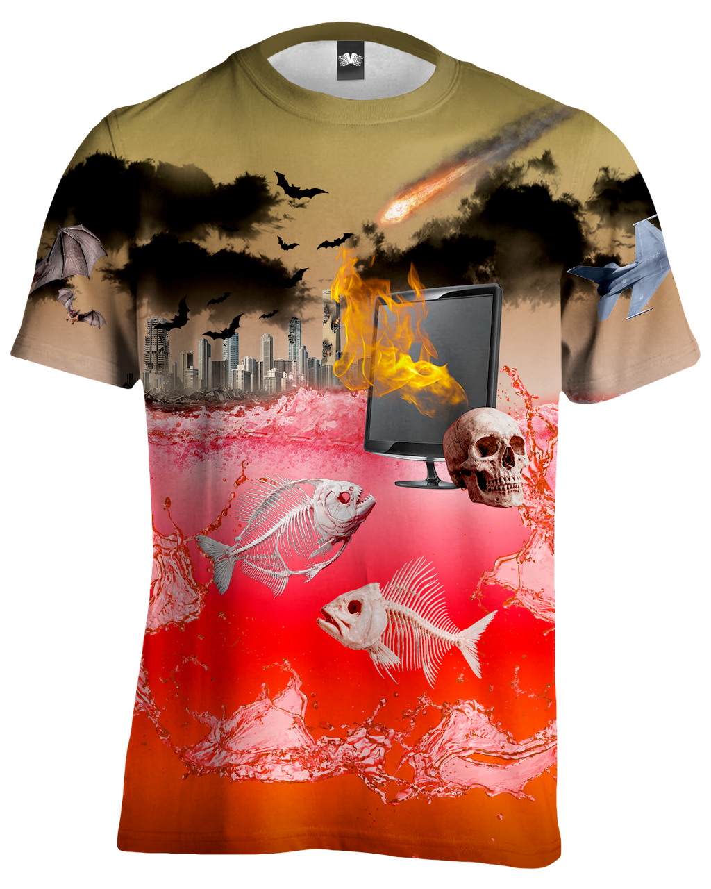 Frutiger Evil Tee
