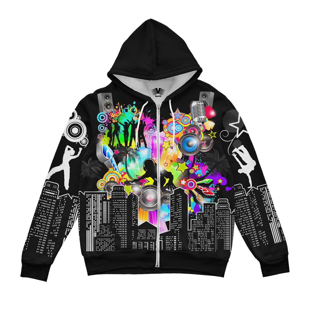 Frutiger Metro Zip Up Hoodie