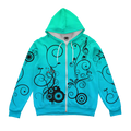 Frutiger Vector Zip Up Hoodie