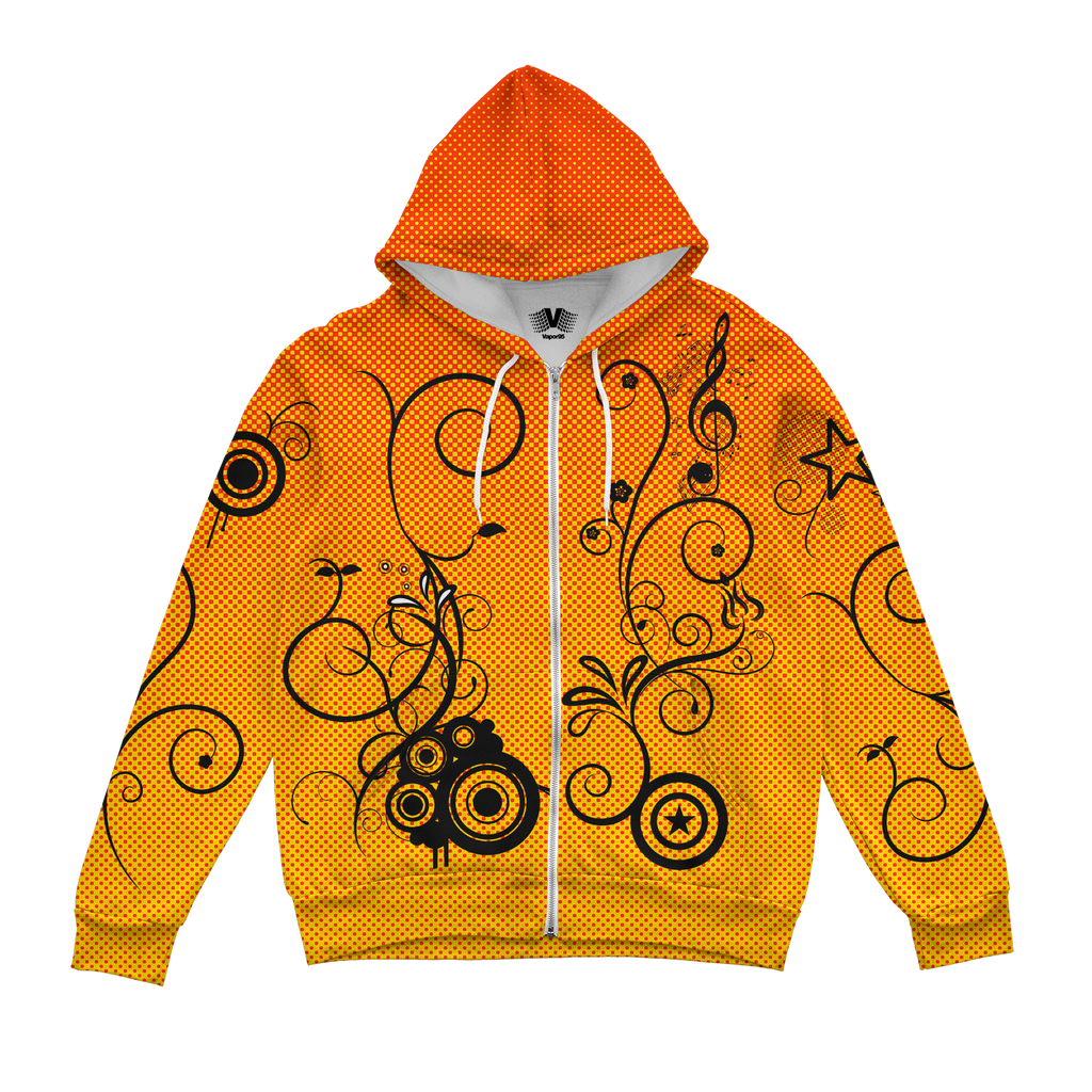 Frutiger Vector Zip Up Hoodie