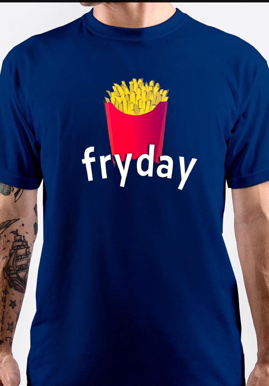 Fryday Royal Blue T-Shirt Hoodie, Sweatshirt | CoreVibeTees.com