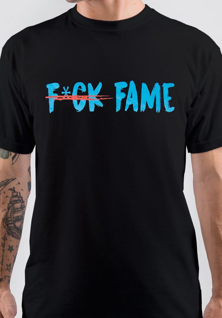 Fuck Fame Black T-Shirt Hoodie, Sweatshirt | CoreVibeTees.com