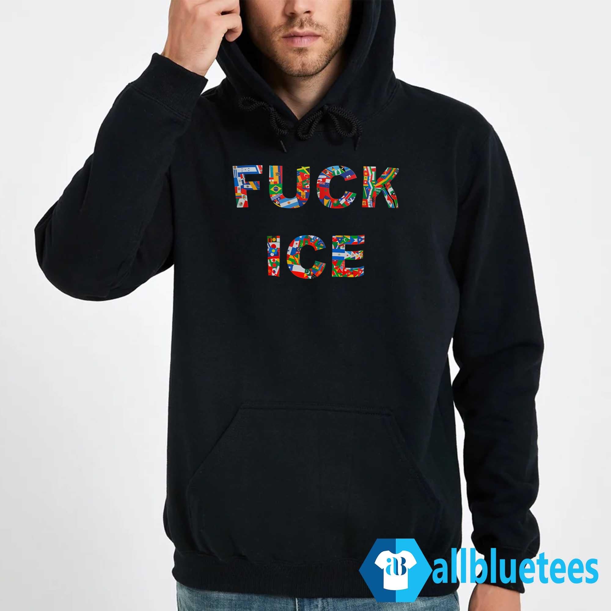 Fuck ICE Flags Shirt