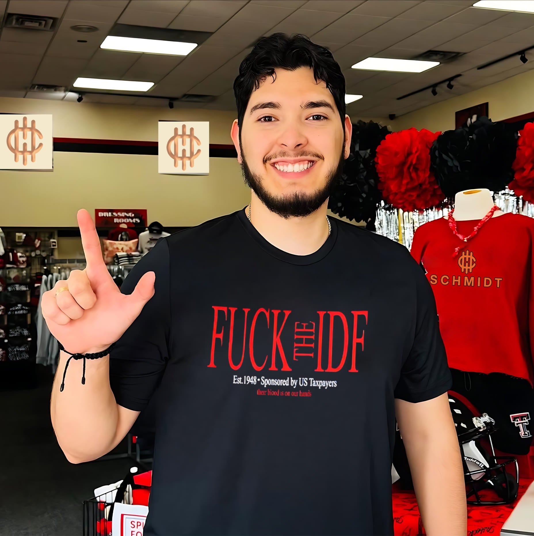 Fuck The IDF Est 1948 Sponsored By US Taxpayers shirt
