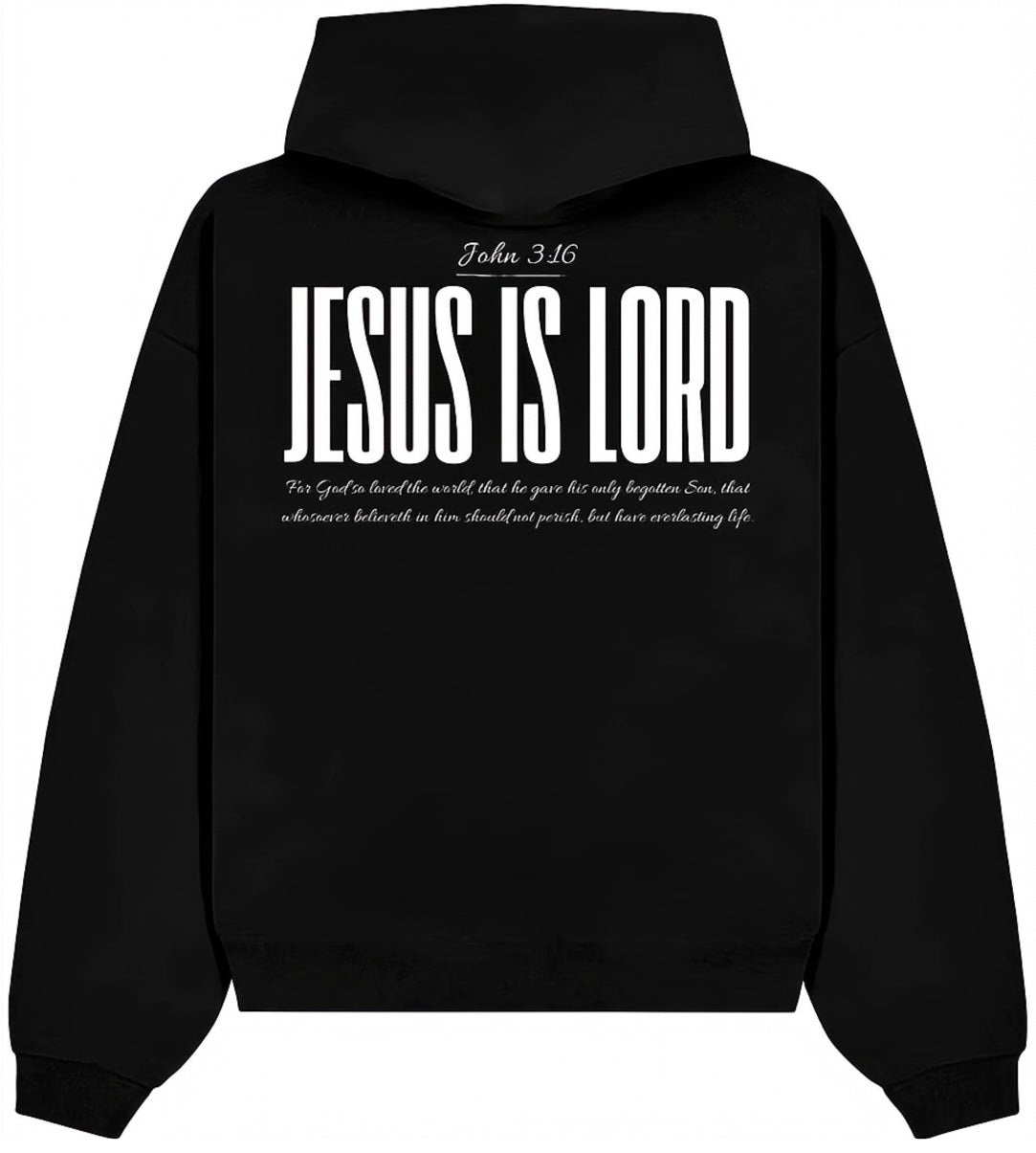 JESUS IS LORD Hoodie T-Shirts, Sweatshirt | CoreVibeTees.com (Image 1)