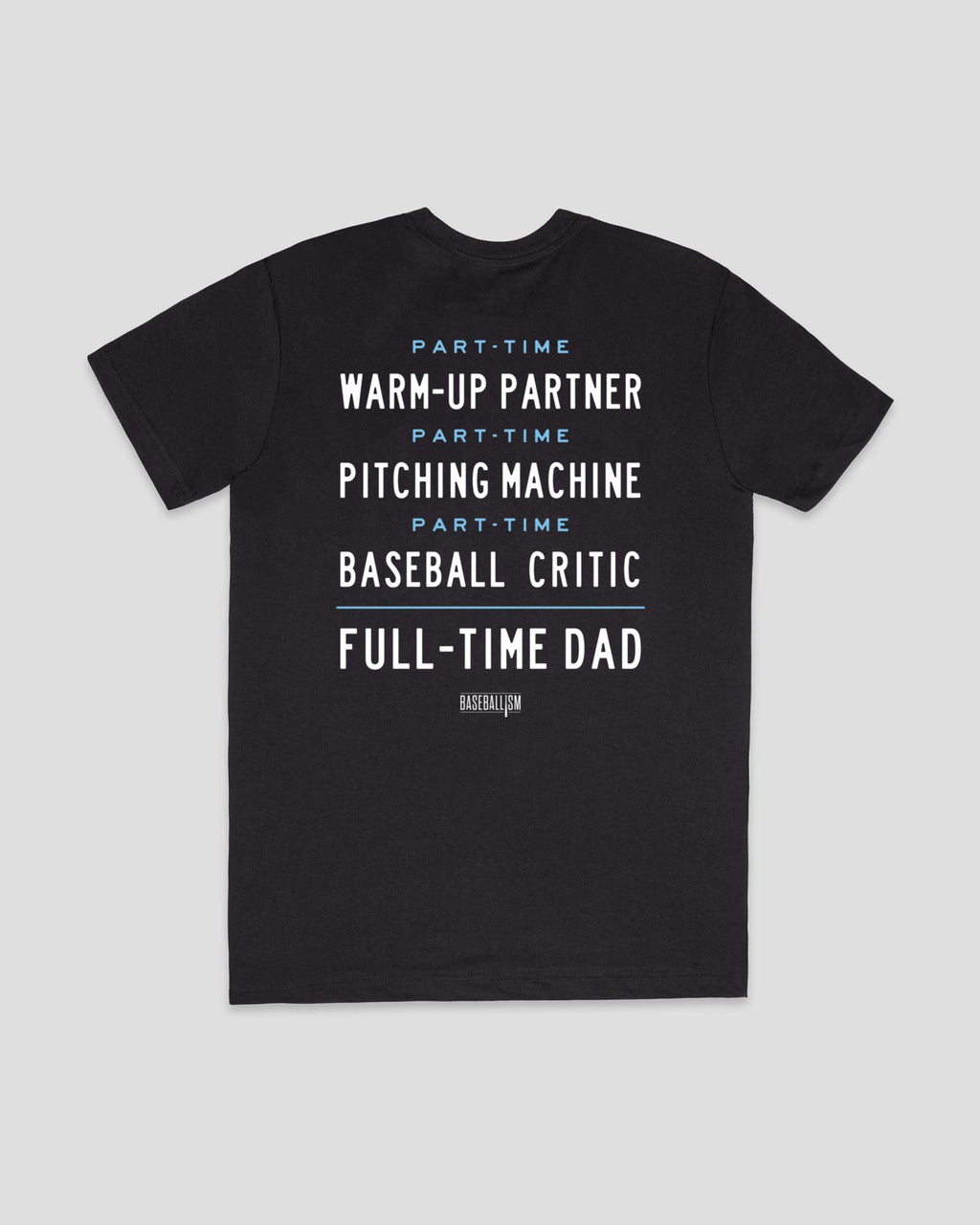 Full-Time Dad T-Shirt - Black Hoodie, Sweatshirt | CoreVibeTees.com (Image 1)