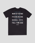 Full-Time Dad T-Shirt - Black Hoodie, Sweatshirt | CoreVibeTees.com (Image 1)
