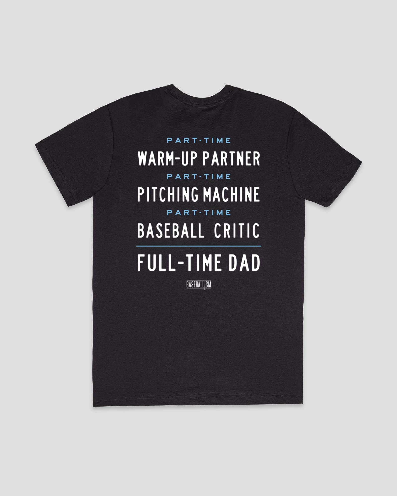Full-Time Dad T-Shirt - Black Hoodie, Sweatshirt | CoreVibeTees.com (Image 1)