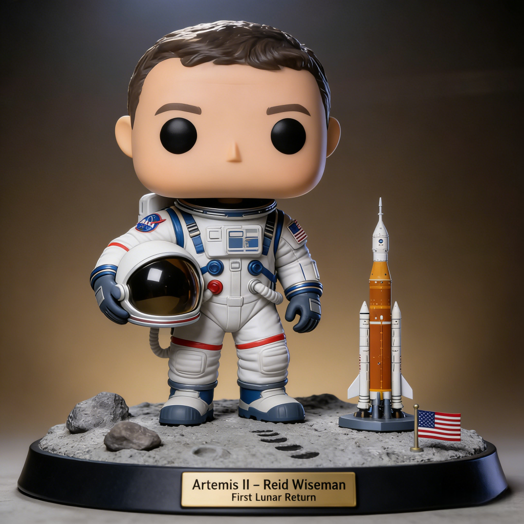 Reid Wiseman/Christina Koch Artemis II Pop! Figure