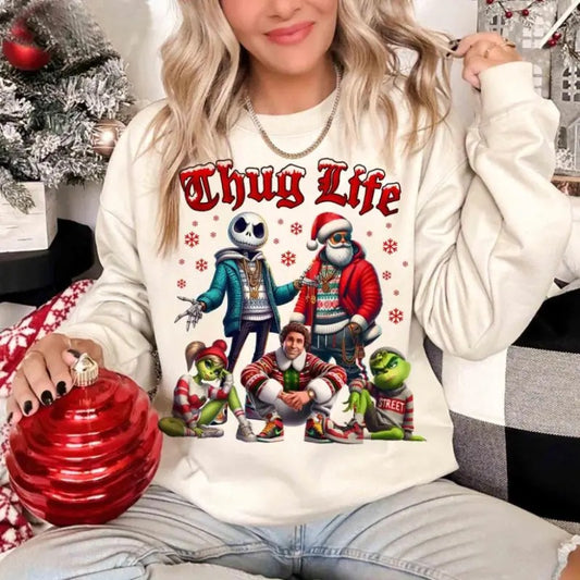 Funny Christmas Thief Sweatshirt - Perfect Merry Christmas Gift