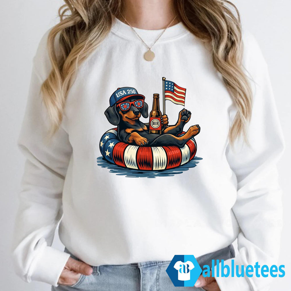 Funny Dachshund USA 250 Shirt