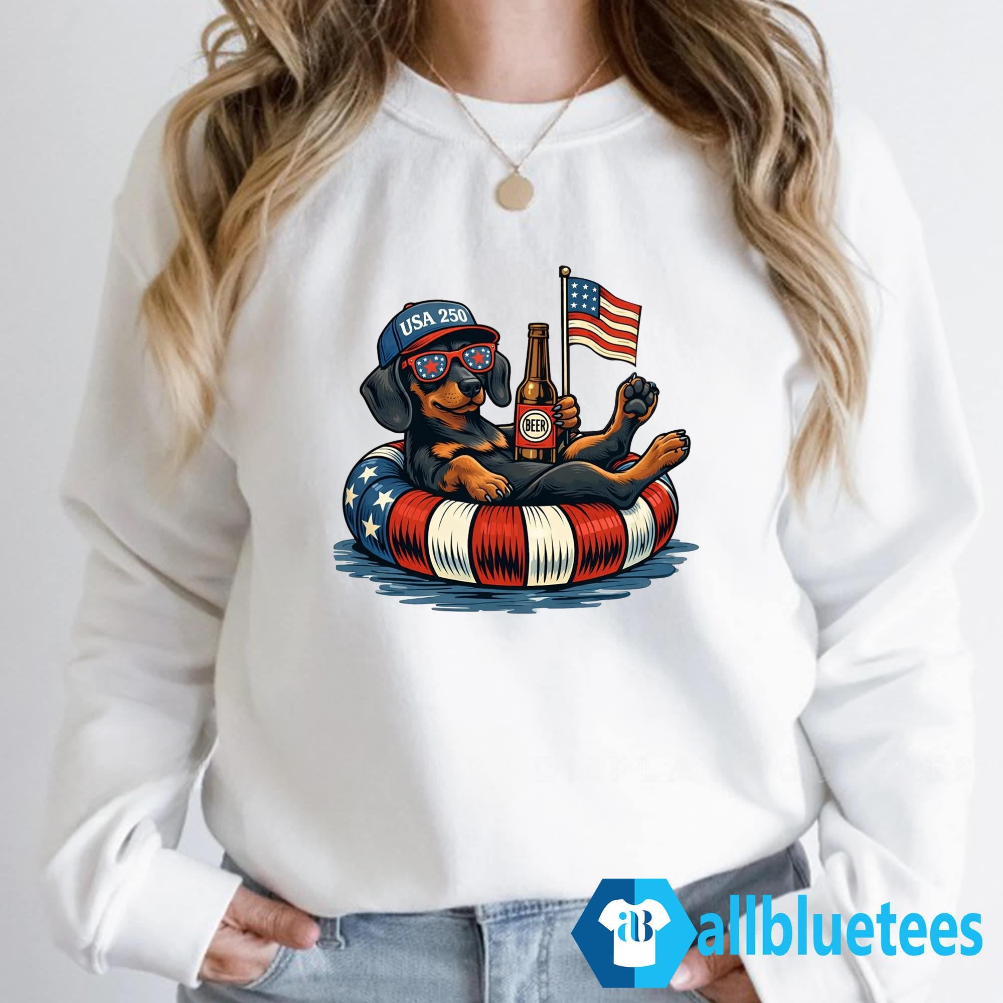 Funny Dachshund USA 250 Shirt