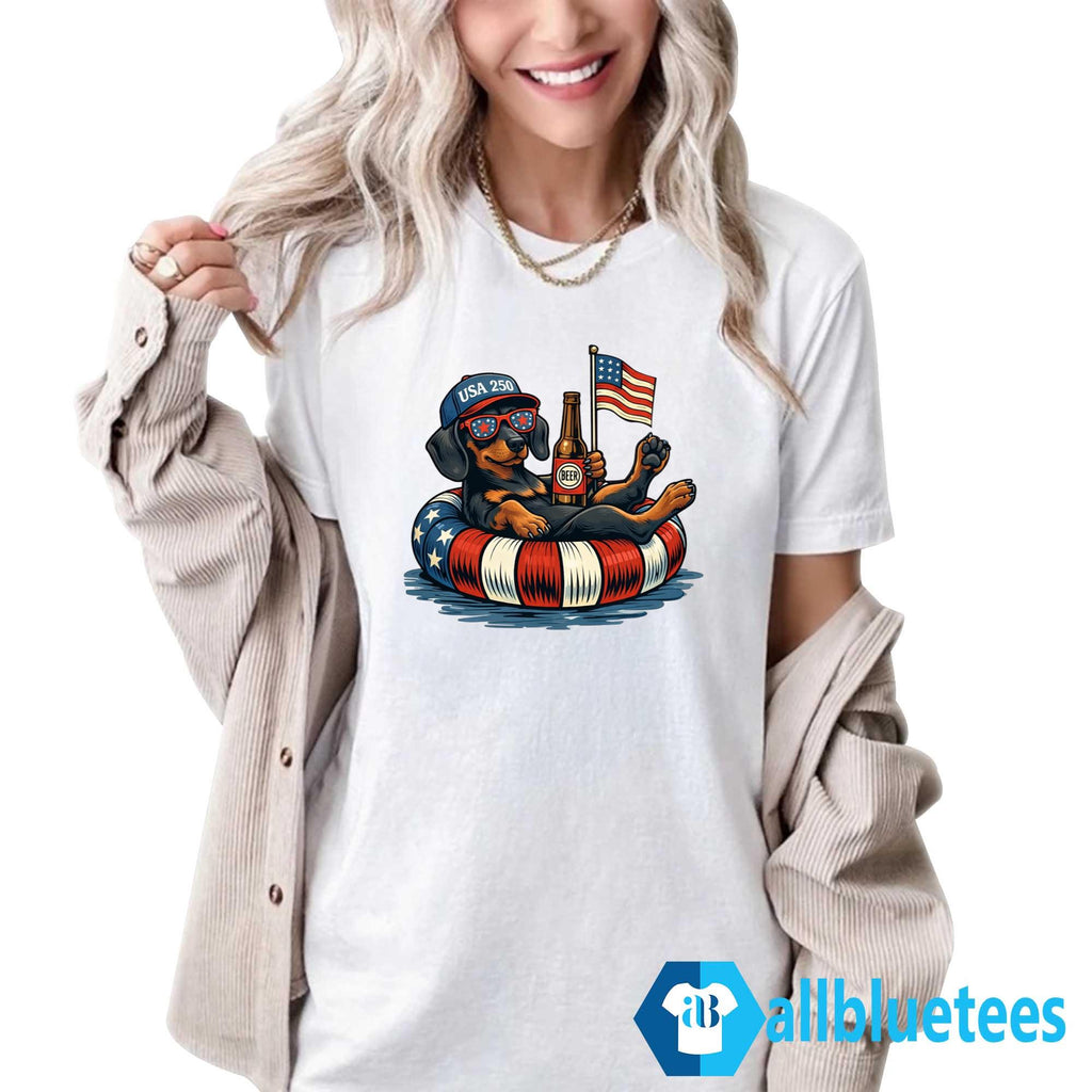 Funny Dachshund USA 250 Shirt